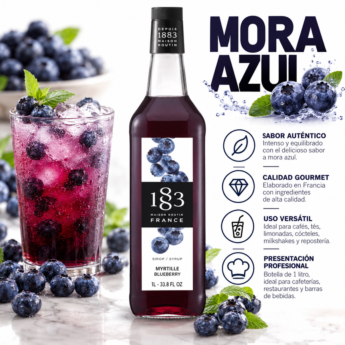 Jarabe 1883 Maison Routin 1 L