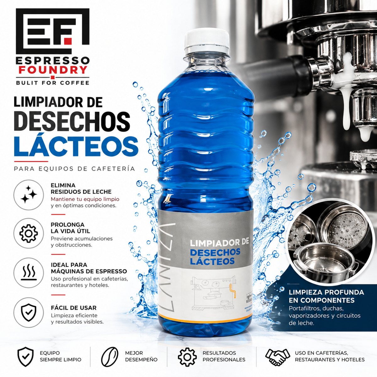 Lantza Detergente Líquido 1 L